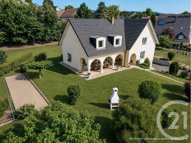 maison à vendre - 7 pièces - 237.35 m2 - NIEDERBRONN LES BAINS - 67 - ALSACE - Century 21 Pays De La Moder